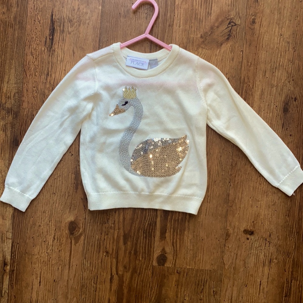 Girl Swan Sweater